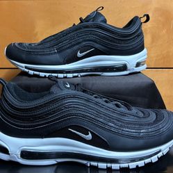 Nike Air Max 97 Black & White Size 11.5 Retro 2022 Lightly Worn Very Clean! RARE