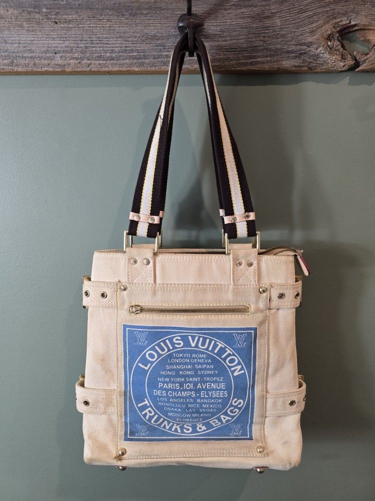 LOUIS VUITTON Globe Shopper MM Trunks and Bags Shoulder Bag Tote Limited Edition