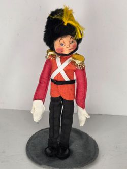 Annalee Vintage Toy Soldier Doll Nutcracker Royal Guard 1988 Christmas Décor