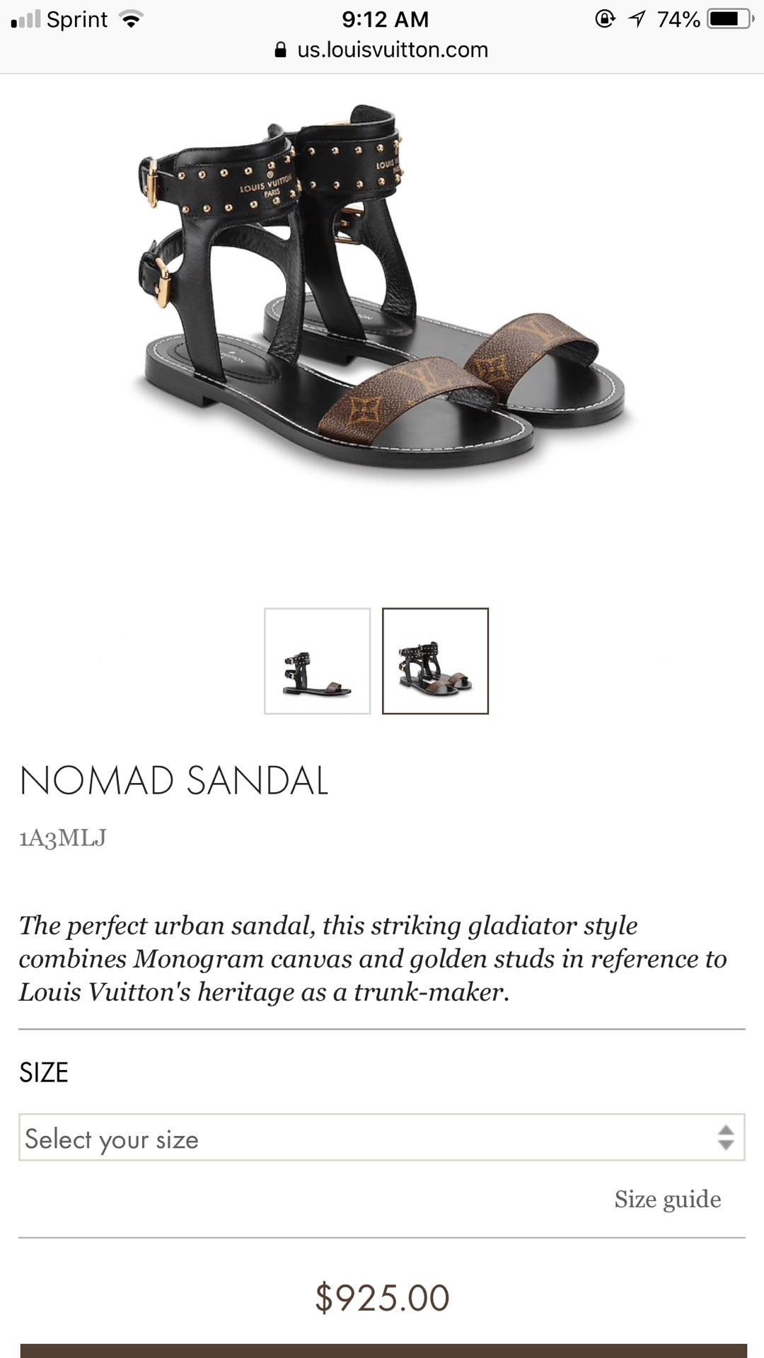 Louis Vuitton nomad sandals for Sale in Miami Gardens, FL - OfferUp