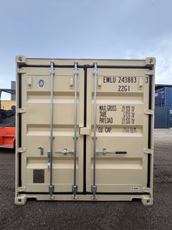 20 FOOT NEW 1-TRIP CONTAINER STD SHED,STORAGE,SHIPPING,CONEX
