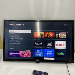 32” Smart Tv  Roku 