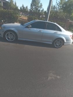 Mercedes-Benz C-Class Silver Sedan