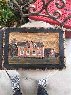 Wooden picture