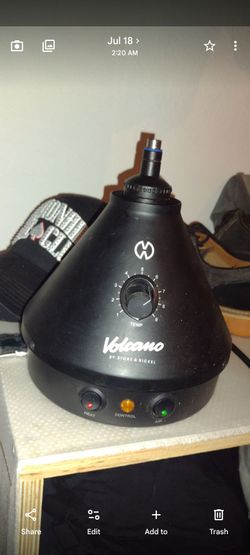 A Vulcan smoking tobacco