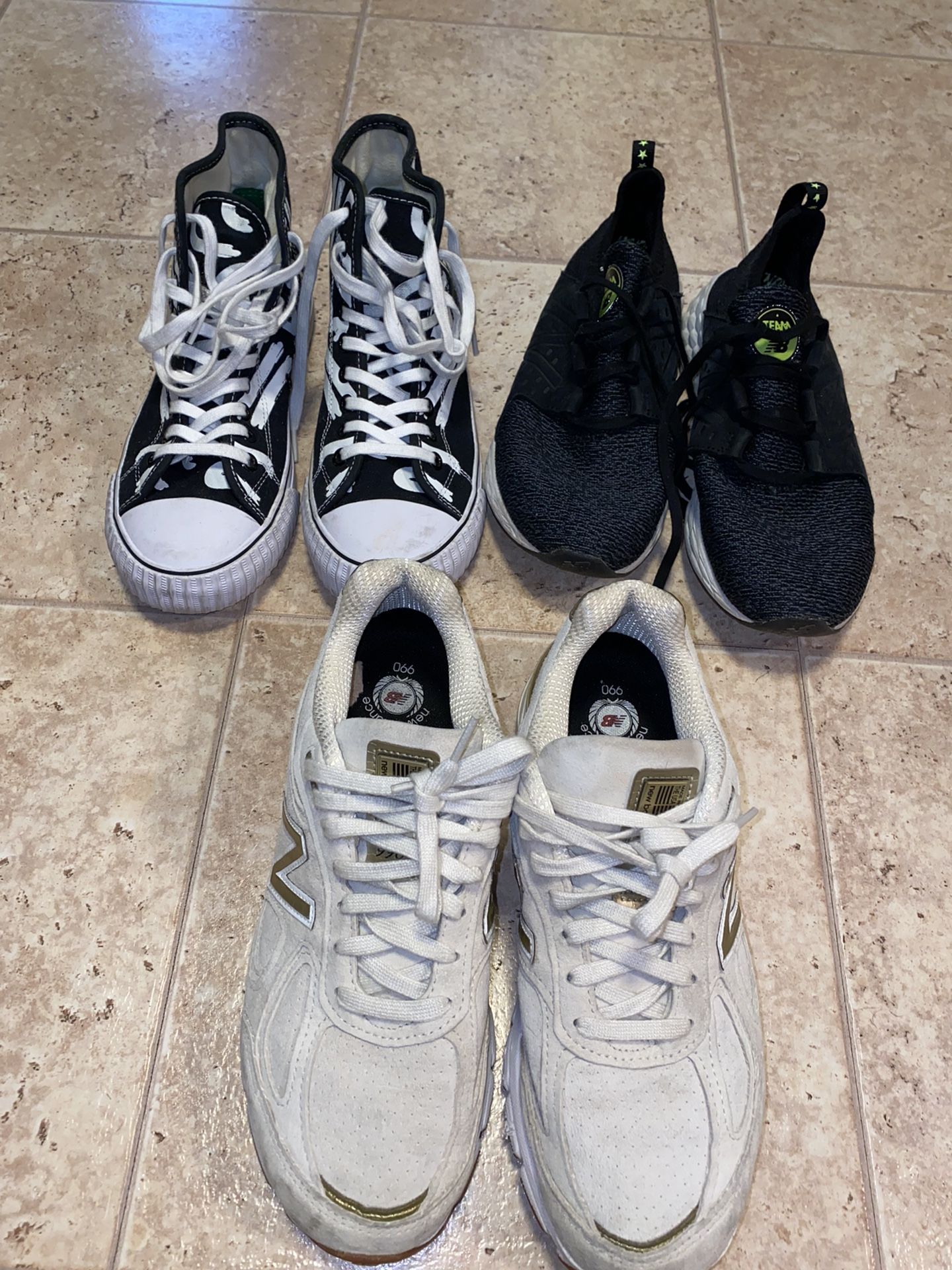 Womens NB New Balance Shoes Used Sneakers 990