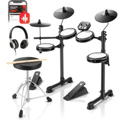 🥁 Donner DED-80 Electronic Drum Set – Complete Kit! 🥁