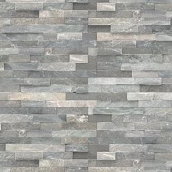 MSI Sierra Blue Ledger Panel 6 in. x 24 in. Splitface Quartzite Wall Tile (4 sq. ft. /case)