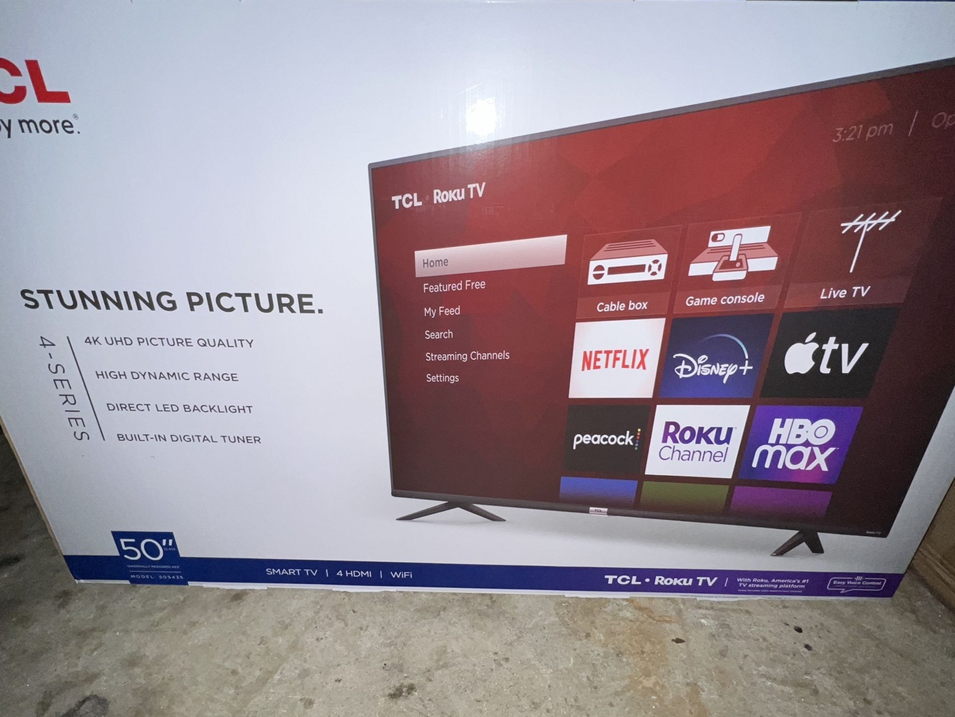 TCL Tv 50 Inch 4k