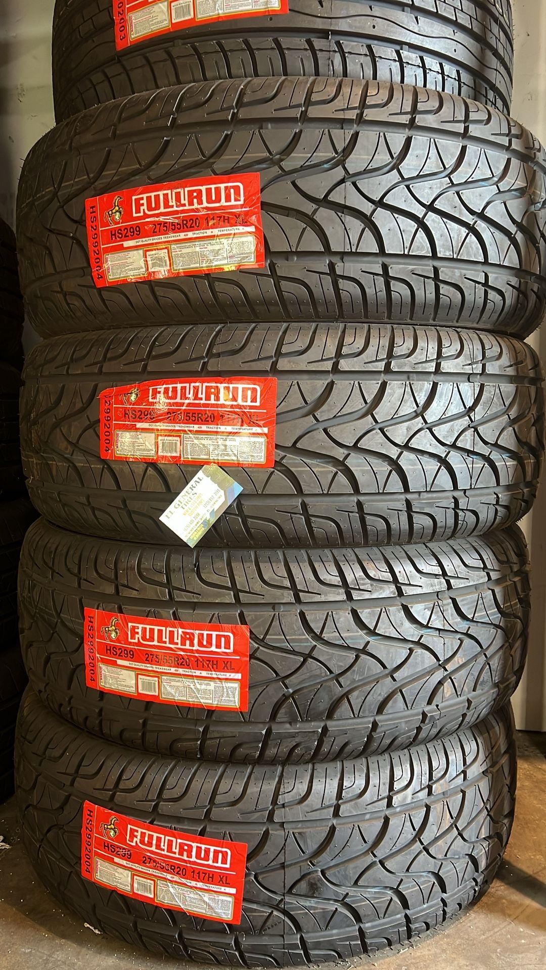 New Tires 275/55/20 Set Of 4 Fullrun Installed And Balanced Set De 4 Llantas Nuevas Instaladas Y Balanceadas