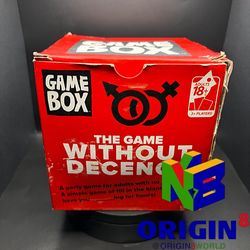 Cardinal Card Game Without Decency Board Game Box Used Condition Complete