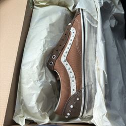 Pearlized Pack Vintage Vans Cocoa Brown Sizes 7.5 & 13 Men Brand New 
