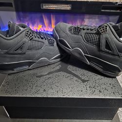 Jordan 4 Black Cats Size 10 Men's 