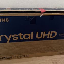 Free samsung Crystal UHD 50inch
