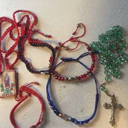 Handmade bracelets and necklaces 