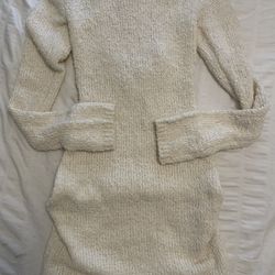 Princess Polly knitted cream dress