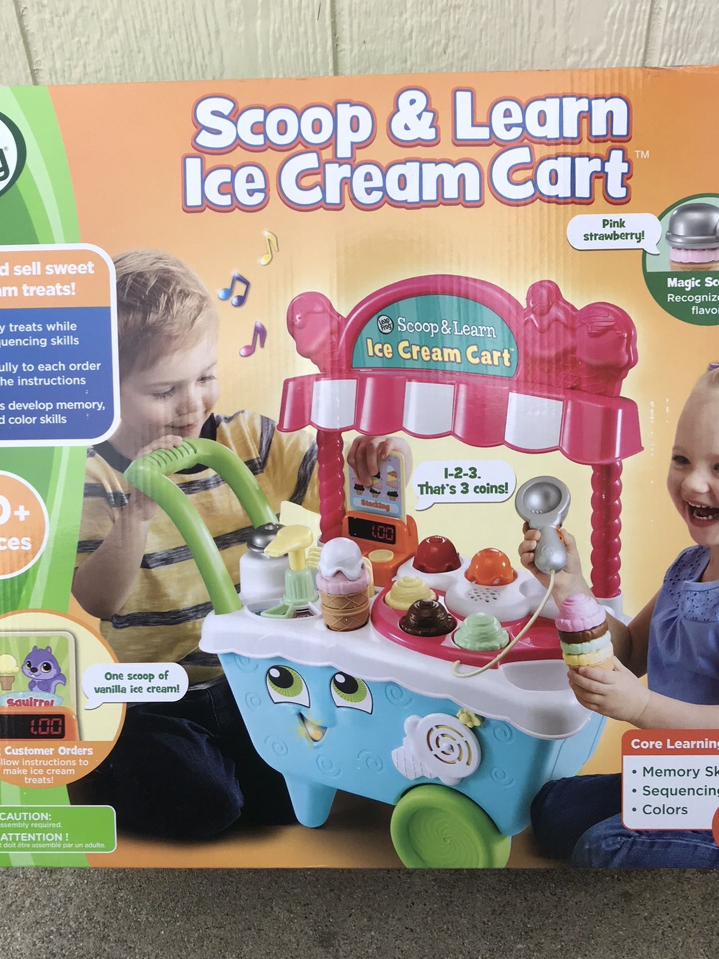 LeapFrog Scoop and Learn Ice Cream Cart