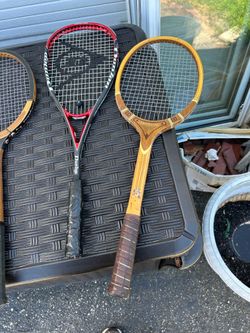 tennis rackets