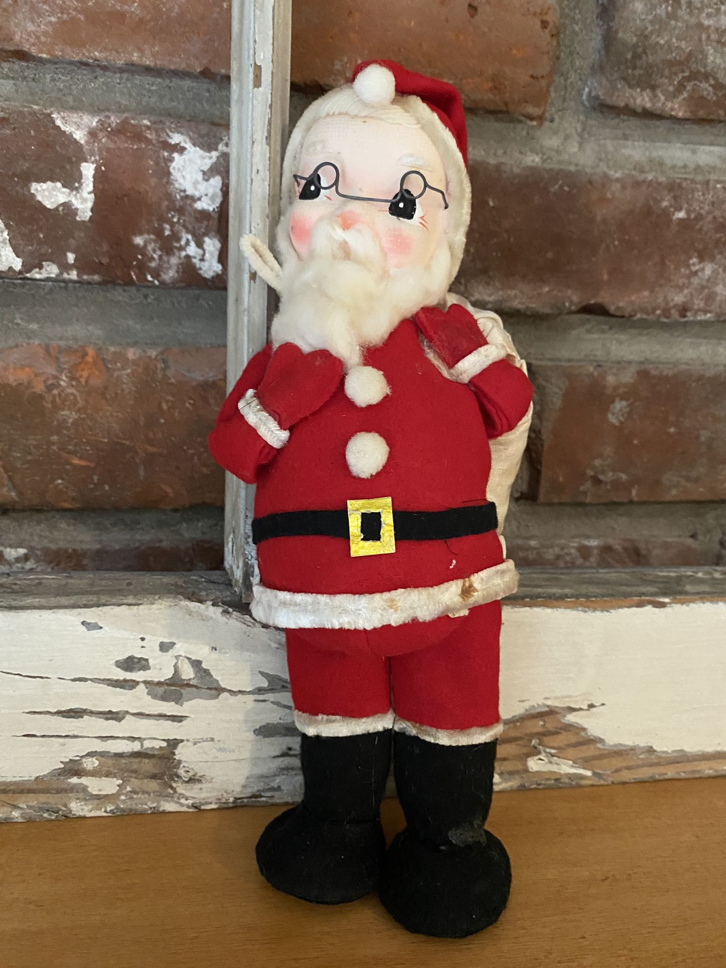 VINTAGE SANTA DREAM DOLLS R. DAKIN & CO 1962 Japan Felt