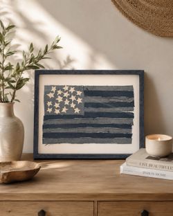 Original Vintage flag art