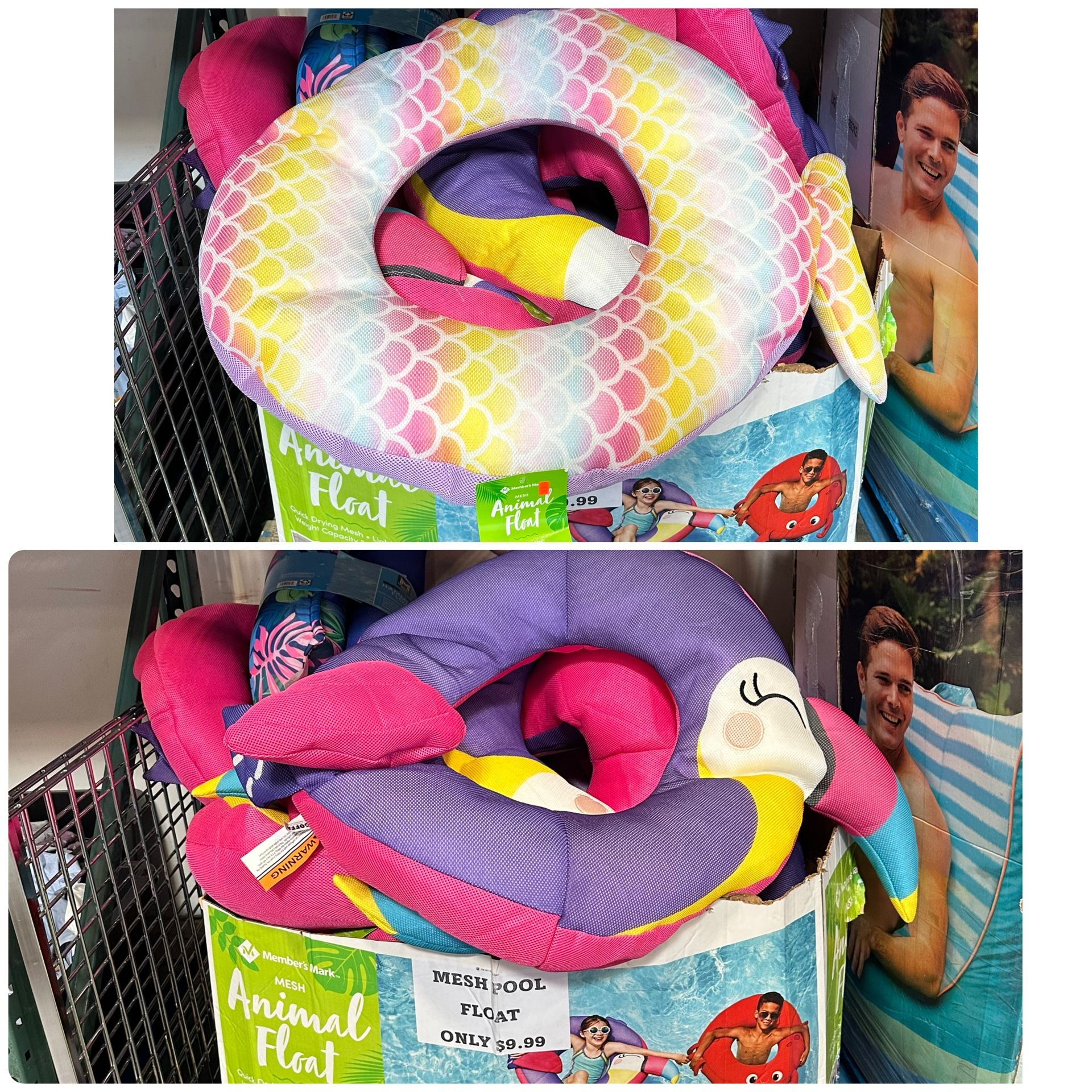 Members Mark Mesh Animal Pool Float Brand New With Tags Only $7.99