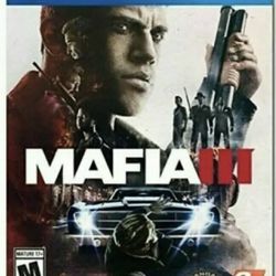 Mafia 3 PS4