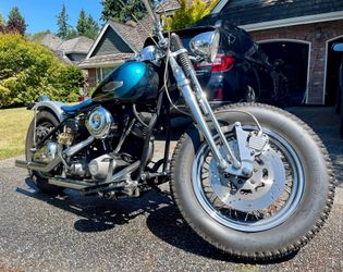 Harley Shovelhead Bobber