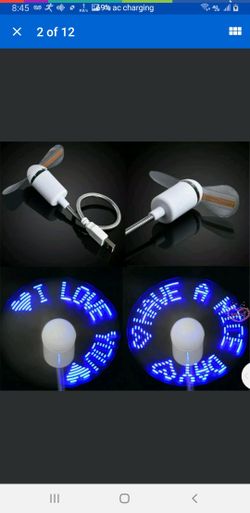 MINI ADJUSTABLE FLEXIBLE GOOSENECK USB LED CLOCK COOL FAN LAPTOP DESK