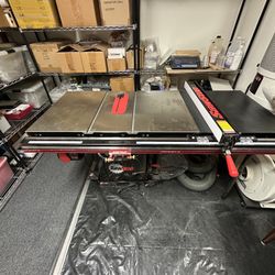 SawStop 220V 3 HP 10” Pro Saw w/ 36” T-Glide Fence, Industrial Mobile Base