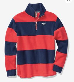 Victorias secret pink polar fleece sweatshirt s m l