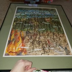 LOST BOYS OF SUDAN - Multi-Media Original Art