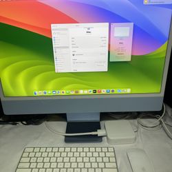 Apple  Imac 24 All-in -3-one Chip-m3 -8-core /256gb
