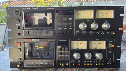 Tascam 122 mkii and mkiii