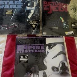 STAR WARS TRILOGY 6-Laserdisc LD SET WIDESCREEN FORMAT BRAND NEW SEALED RARE!