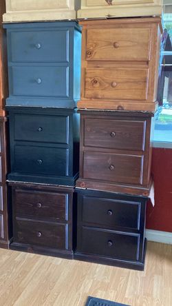 Pinewood 2D Nightstands New