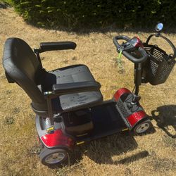 Mobility Scooter Red Pride Mobility Go Go 