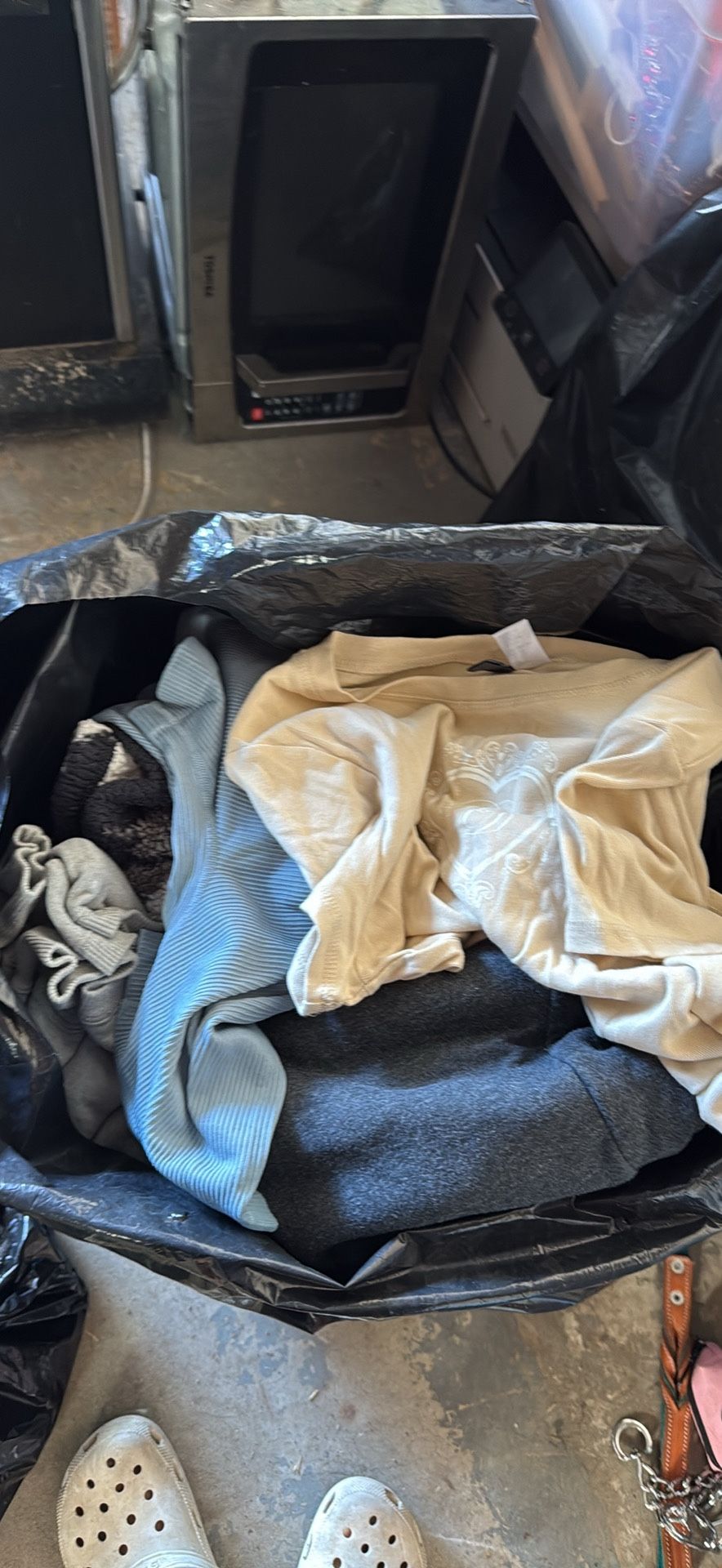 Bag Of Cloth M/L Women Shoe 8-9