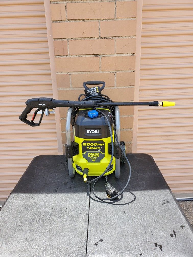 Ryobi 2000PSI Pressure Washer Like New for Sale in Irving, TX OfferUp