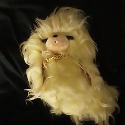 Japanese antique dog doll