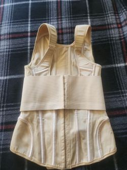Nude Waist Cincher Corset Vest