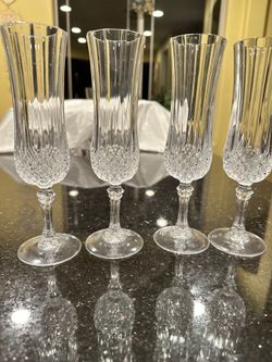 LongChamp Champagne Flutes