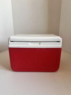 Coleman Red Cooler Lunch Box