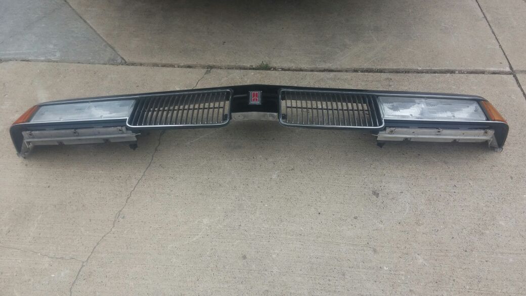 1987 1988 CUTLASS EURO COMPLETE HEADER PANEL V6 V8 307 5.0 3.8 for Sale ...