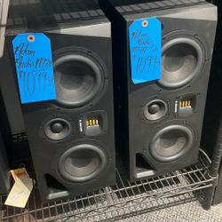 Adam audio a 77H speakers with chords speaker sold separately or each