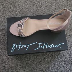 Betsey Johnson Mel Evening Sandals Size 12m