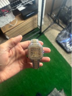 Cartier Watch, gold and silver