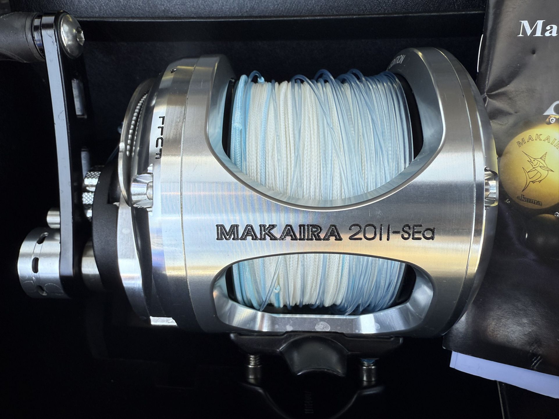 Okuma Makaira 20 II Sea Silver Two Speed Conventional Saltwater