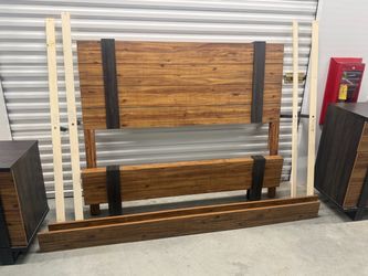 Queen bed frame