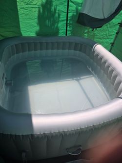 Inflatable Hot Tub Spa Square