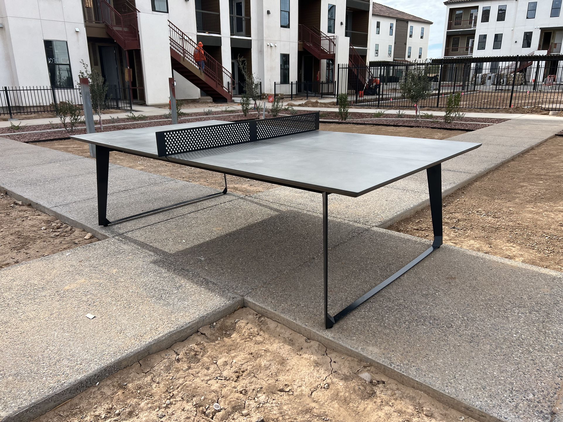 High-end Custom Ping Pong Table (made Of Concrete And Steel) Free Delivery And Install